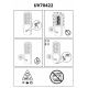 Prezent 70422 - Tragbare Desinfektions-Keimtötungslampe UVC/2,5W/5V USB