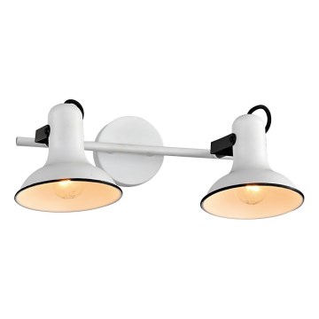 Prezent 75474 - Wandstrahler ANDORA 2xE14/40W/230V weiß