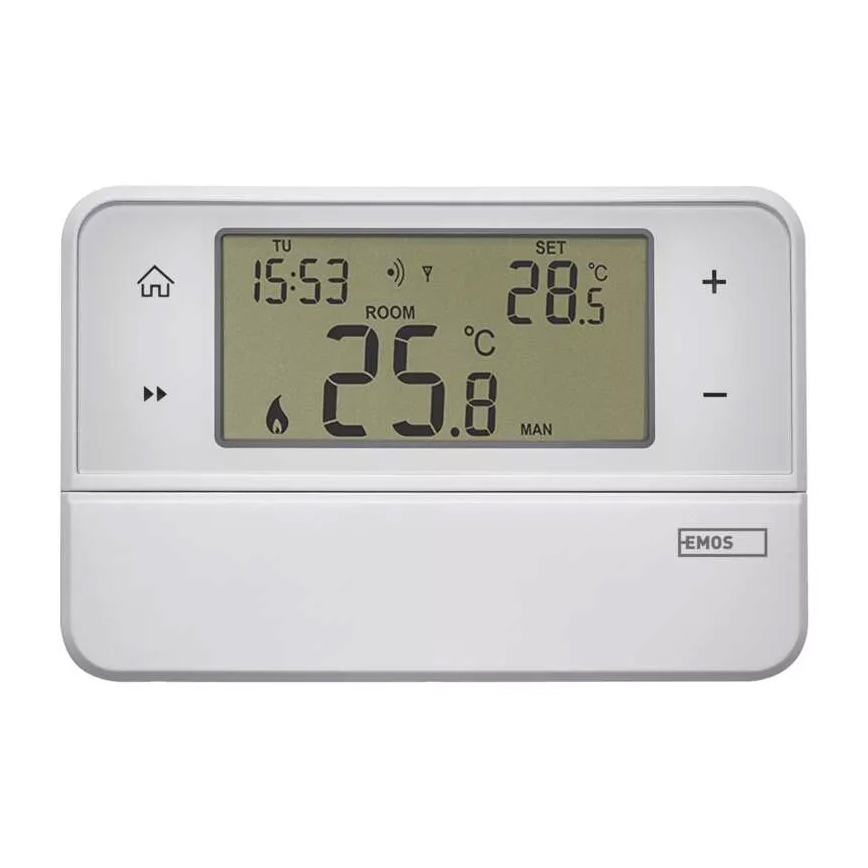 Programmierbarer Thermostat 2xAA
