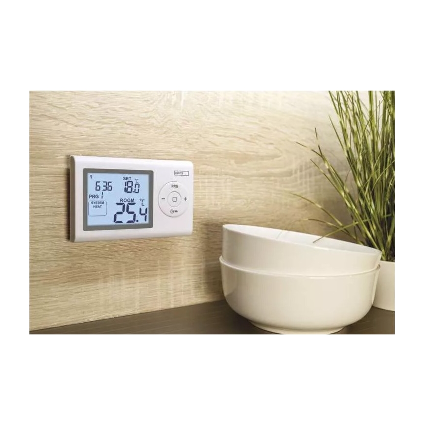 Programmierbares Thermostat 2xAAA