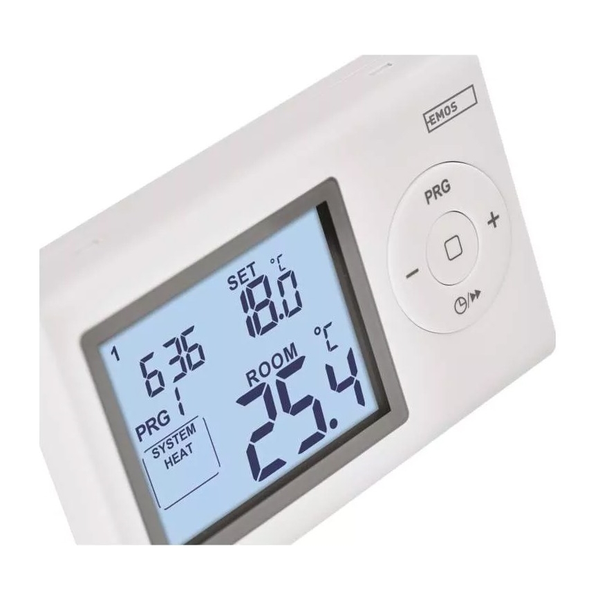 Programmierbares Thermostat 2xAAA