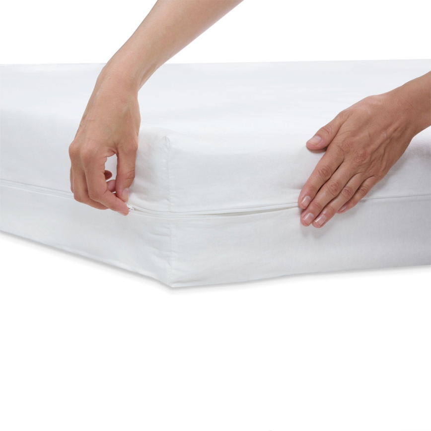 ProtecSom - milbenabweisender Matratzenschutzbezug 90x200x22 cm