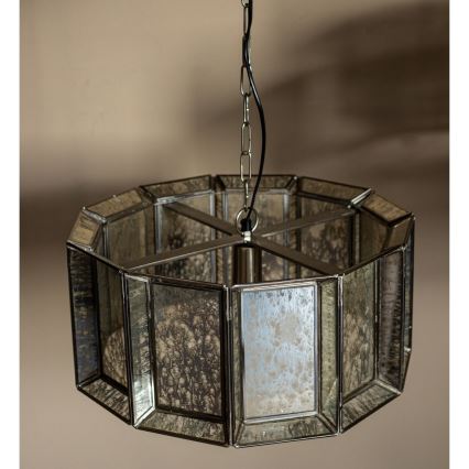 PTMD - Kronleuchter an Kette ANTIQUE 1xE27/40W/230V Durchmesser 46 cm