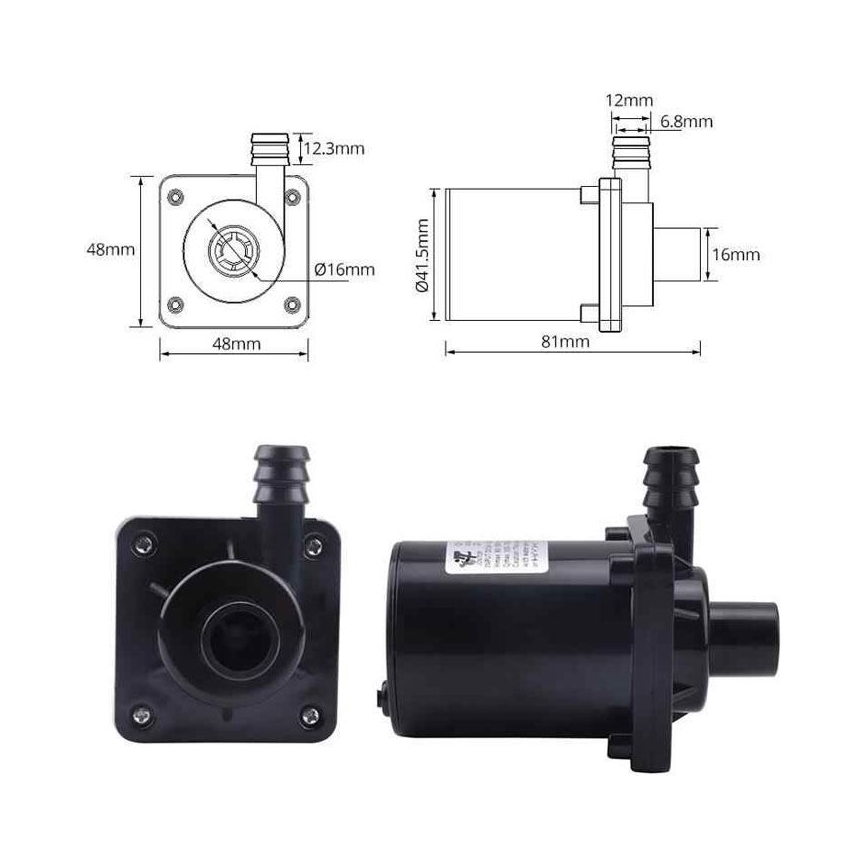 Pumpe 8-24VDC 900 l/h