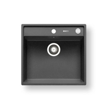 Pyramis 70007601 - Küchenspüle CAMEA 50x53 cm Granit/Schwarz