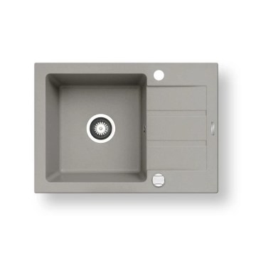 Pyramis 70166001 - Küchenspüle NEXT 62x44 cm Granit/Grau