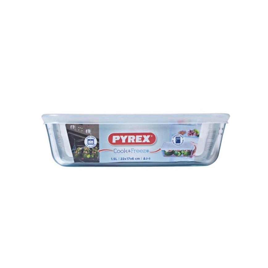 PYREX Glasbehälter für Lebensmittel 1,5 l