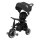QPlay - 3-in-1 Kinder-Dreirad RITO EVA PLUS schwarz
