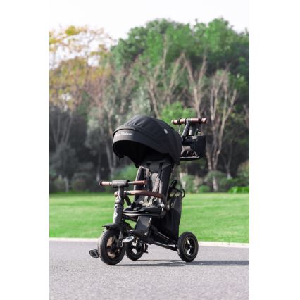 QPlay - 5-in-1-Kinderdreirad NOVA DELUXE schwarz