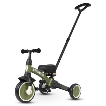 QPlay - Kinder-Dreirad 3-in-1 STAGER, grün
