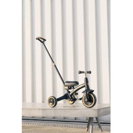 QPlay - Kinder-Dreirad 3-in-1 STAGER schwarz