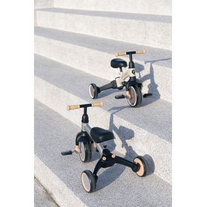 QPlay - Kinder-Dreirad 3-in-1 STAGER schwarz