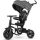 QPlay - Kinder-Dreirad 3in1 RITO STAR dunkelgrau