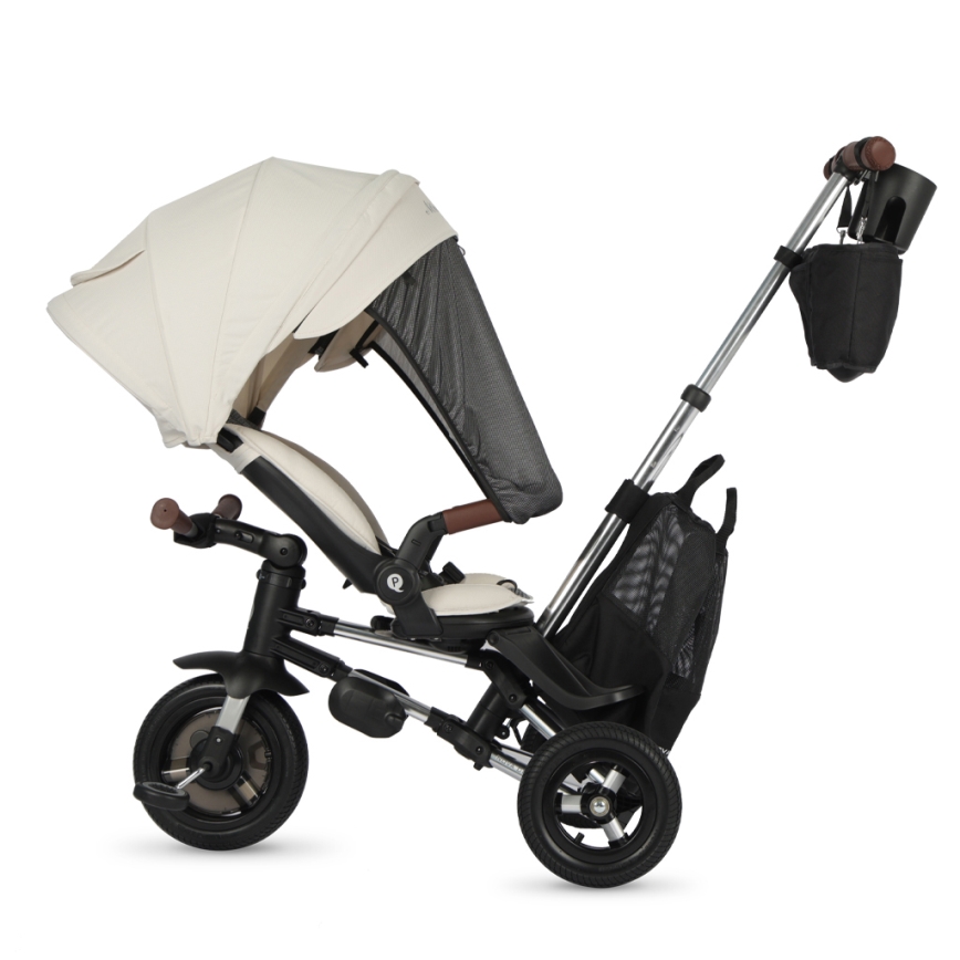 QPlay - Kinder-Dreirad 5-in-1 NOVA DELUXE beige