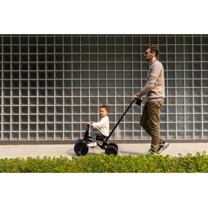 QPlay - Kinder-Dreirad 5-in-1 NOVA MAX, schwarz