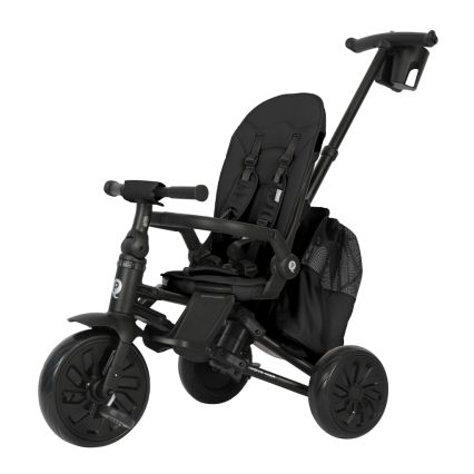 QPlay - Kinder-Dreirad 5-in-1 NOVA MAX, schwarz