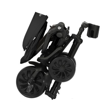 QPlay - Kinder-Dreirad 5-in-1 NOVA MAX, schwarz