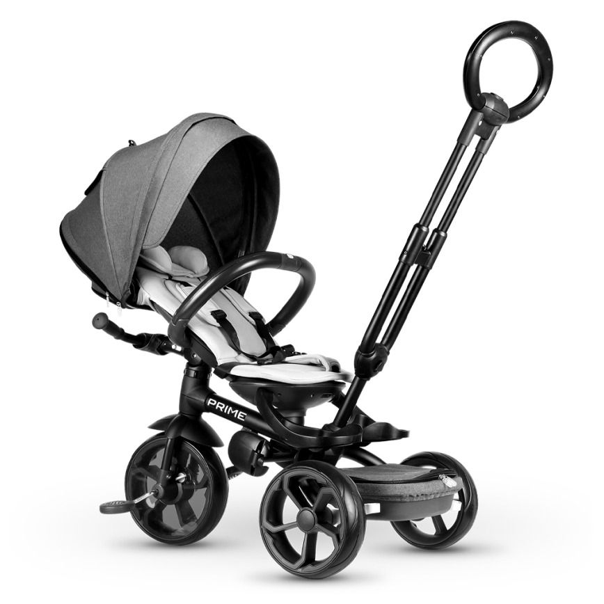 QPlay - Kinder-Dreirad 6in1 PRIME grau