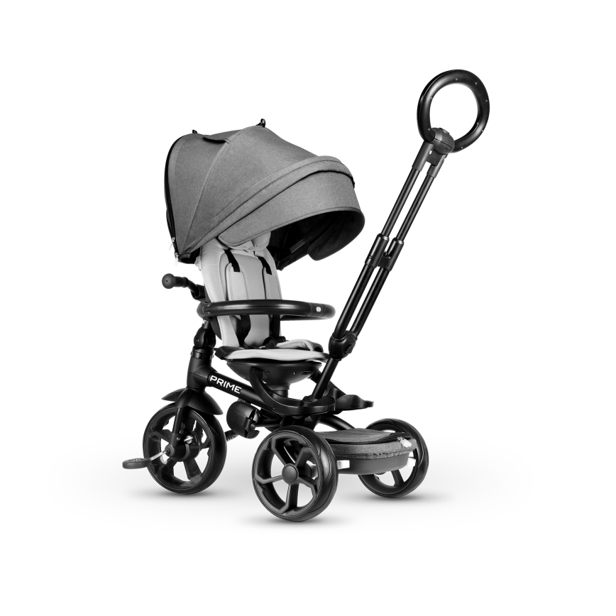 QPlay - Kinder-Dreirad 6in1 PRIME grau