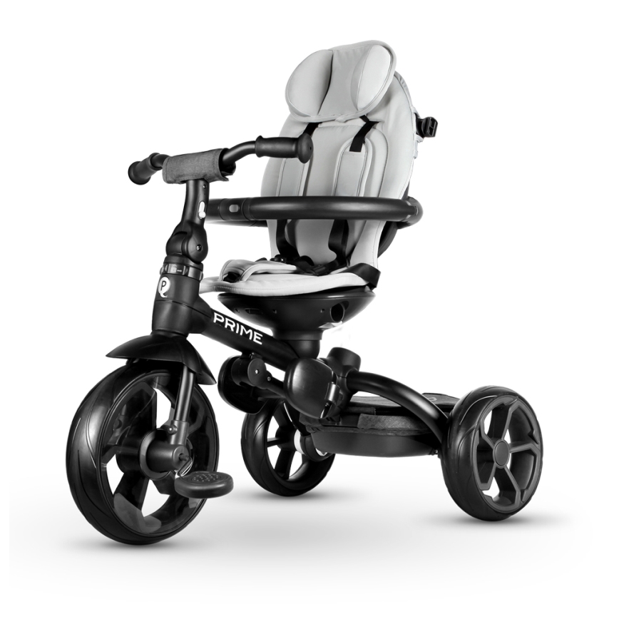 QPlay - Kinder-Dreirad 6in1 PRIME grau
