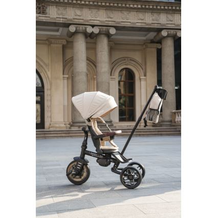 QPlay - Kinder-Dreirad 7-in-1 COMFO MAX beige