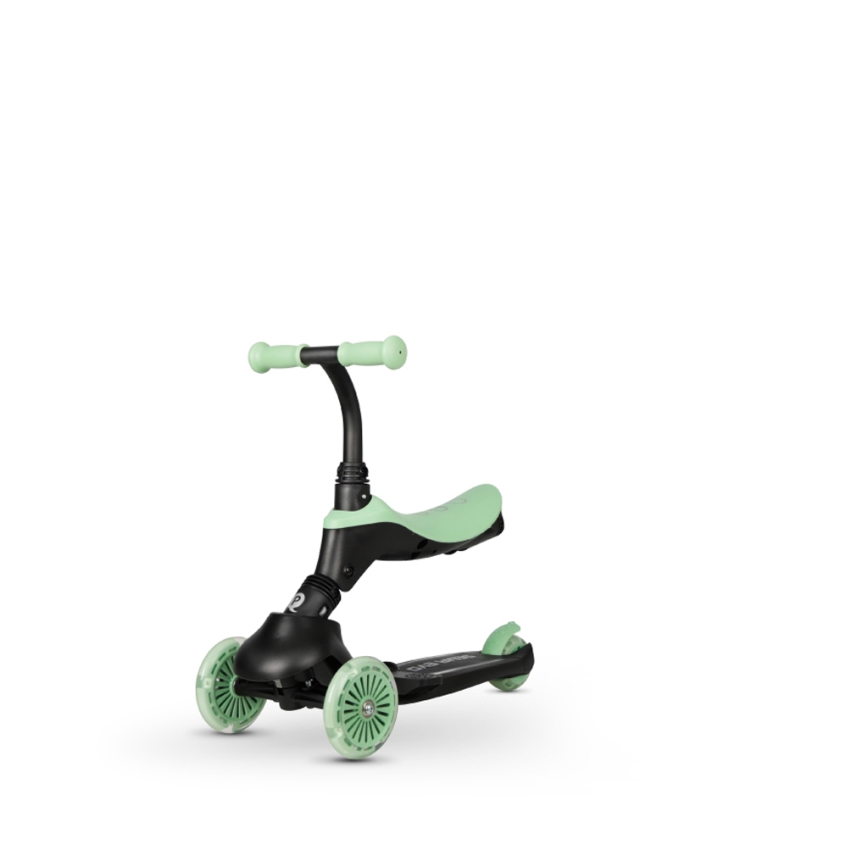 QPlay - Kinder-Scooter 5in1 SEMA grün