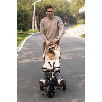 QPlay - Kinderdreirad 5-in-1 NOVA MAX beige