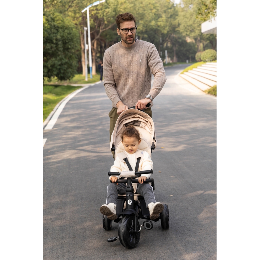 QPlay - Kinderdreirad 5-in-1 NOVA MAX beige