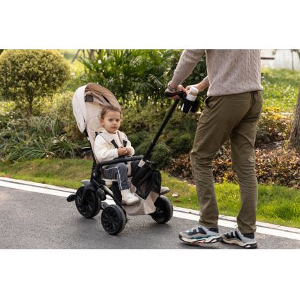 QPlay - Kinderdreirad 5-in-1 NOVA MAX beige
