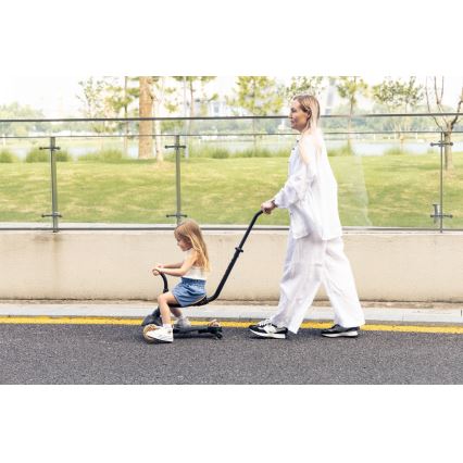 QPlay - Kinderroller mit LED-Rädern 5-in-1 SEMA EVO rosa