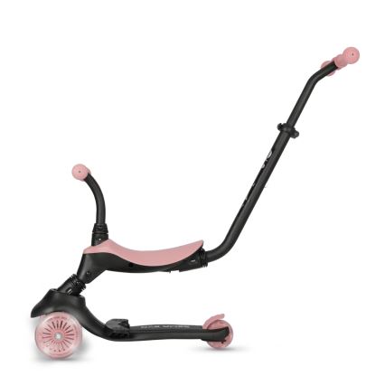 QPlay - Kinderroller mit LED-Rädern 5-in-1 SEMA EVO rosa