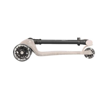QPlay - Kinderroller SPARKLING mit LED-Rädern, beige