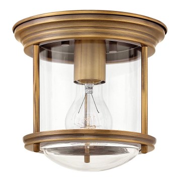 Quintiesse - Außen-Deckenleuchte HADRIAN 1xE27/60W/230V Ø 19,6 cm IP44 Bronze