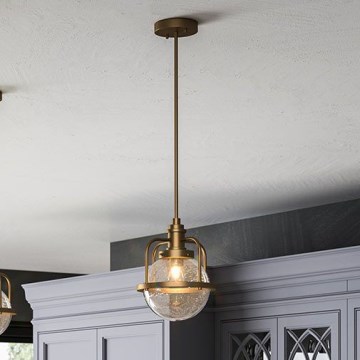 Quintiesse - Außen-Pfostenleuchte TRIOCENT 1xE27/40W/230V Ø 24 cm IP44 bronzefarben