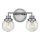 Quintiesse - Badezimmer-Wandleuchte POPPY 2xE27/60W/230V IP44 glänzender Chrom