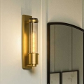 Quintiesse - Badezimmer-Wandleuchte WELLINGTON 1xE27/60W/230V IP44 goldfarben