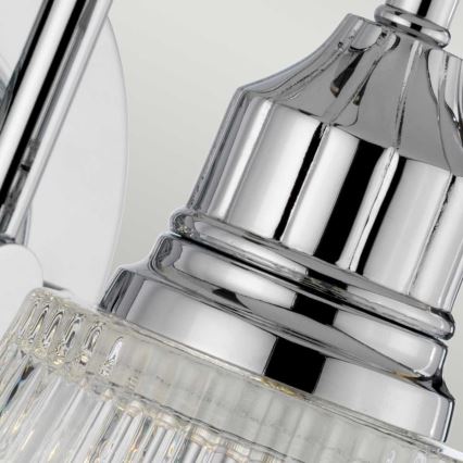 Quintiesse - LED-Badezimmer-Wandleuchte ADDISON 1xG9/3W/230V IP44 glänzender Chrom