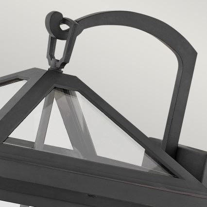 Quintiesse - Außenwandleuchte ALFORD L 3x E14/40W/230V, IP44, schwarz