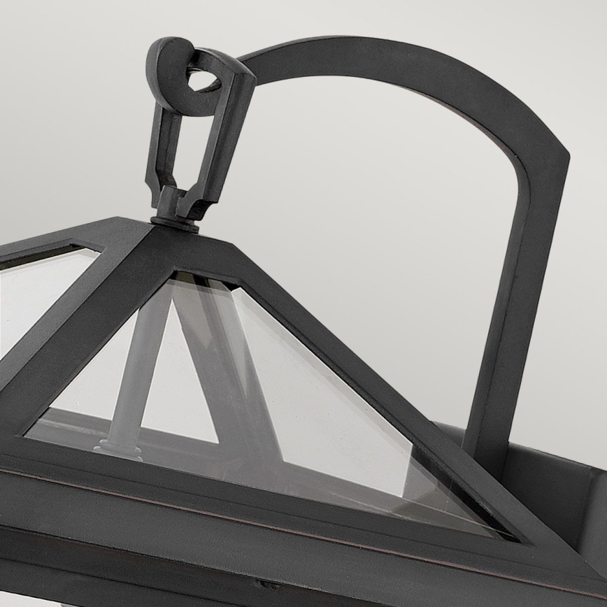 Quintiesse - Außenwandleuchte ALFORD M 2xE14/40W/230V IP44 schwarz