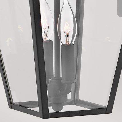 Quintiesse - Außenwandleuchte ALFORD M 2xE14/40W/230V IP44 schwarz