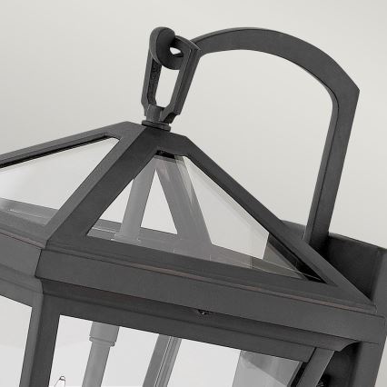 Quintiesse - Außenwandleuchte ALFORD S 2xE14/40W/230V IP44 schwarz