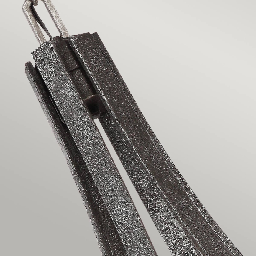 Quintiesse - Kronleuchter mit Kette ANGELO 6xE27/60W/230V Eichen-Dekor