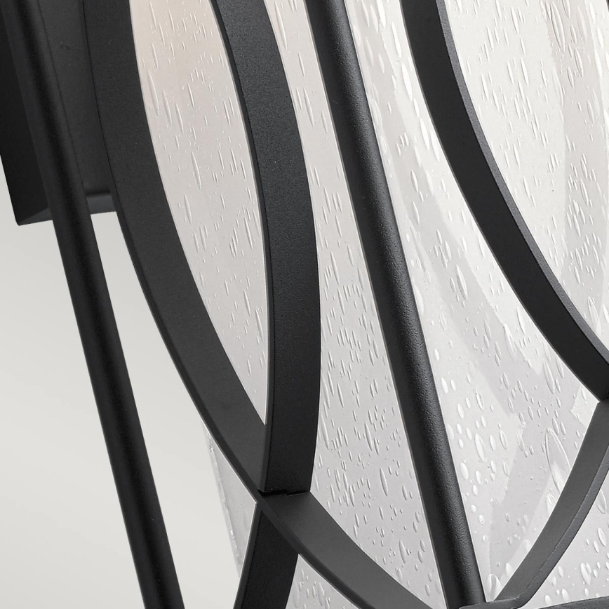 Quintiesse - Außenwandleuchte ASHBERN M 1xE27/60W/230V IP44 schwarz