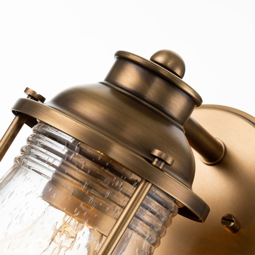 Quintiesse - Außenwandleuchte ASHLAND BAY 1xE27/60W/230V IP44 bronzefarben