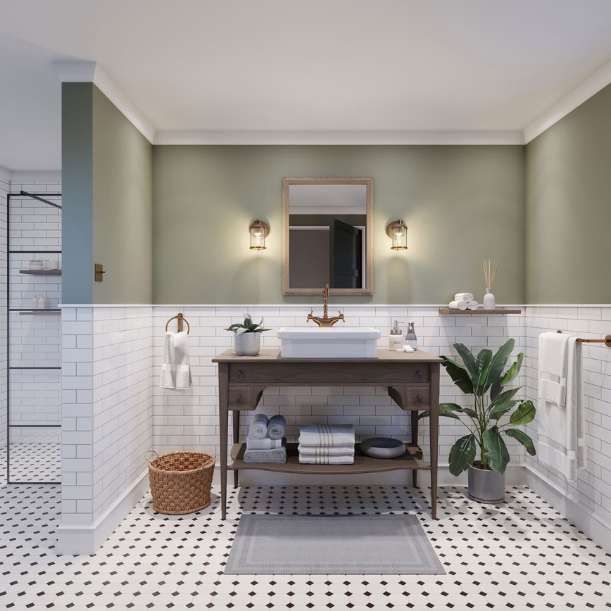 Quintiesse - Außenwandleuchte ASHLAND BAY 1xE27/60W/230V IP44 bronzefarben