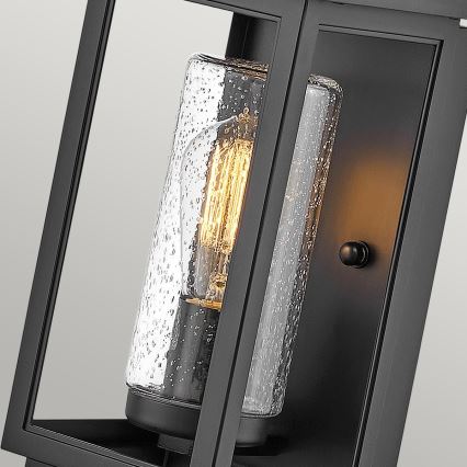 Quintiesse - Außenwandleuchte ATWATER S 1xE27/60W/230V IP44 schwarz
