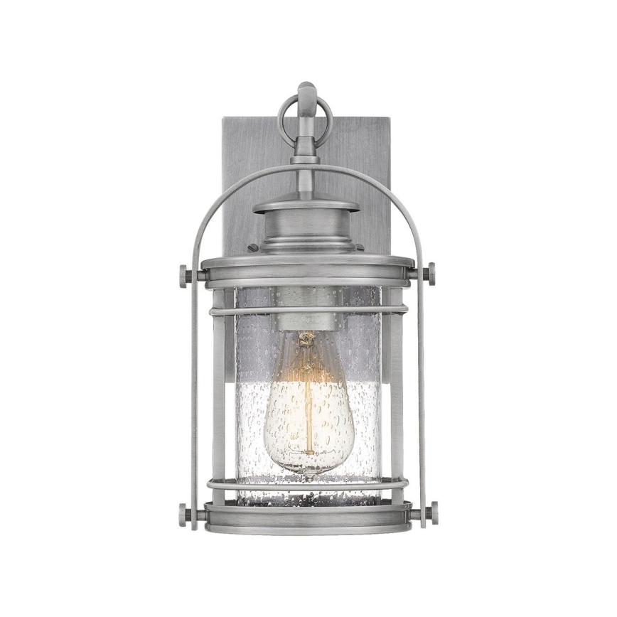 Quintiesse - Außenwandleuchte BOOKER S 1xE27/60W/230V IP44 mattchrom