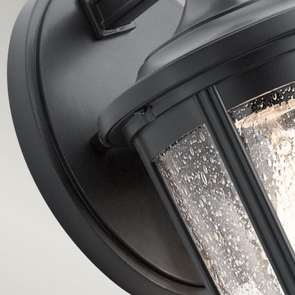 Quintiesse - Außenwandleuchte FAIRFIELD M 1xE27/60W/230V IP44 schwarz