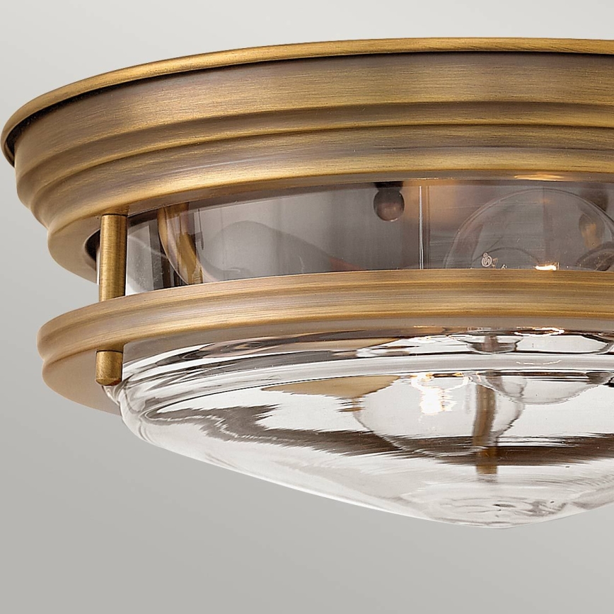 Quintiesse - Außen-Deckenleuchte HADRIAN 2xE27/40W/230V Ø 30,5 cm IP44 bronzefarben
