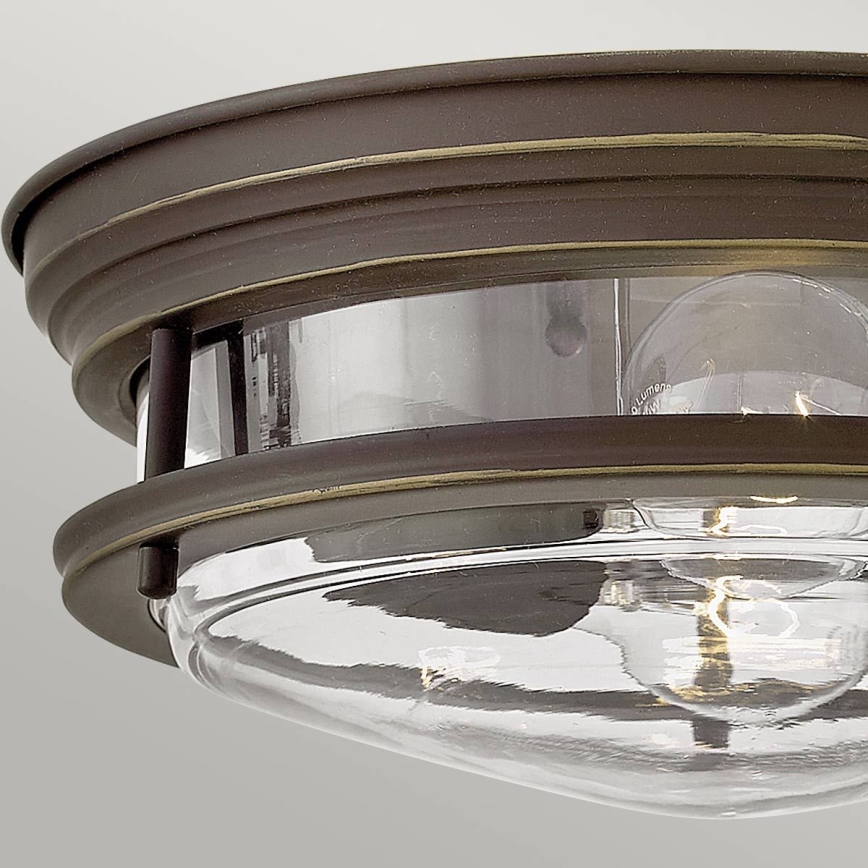 Quintiesse - Außen-Deckenleuchte HADRIAN 2xE27/40W/230V Ø 27,8 cm IP44 Bronze